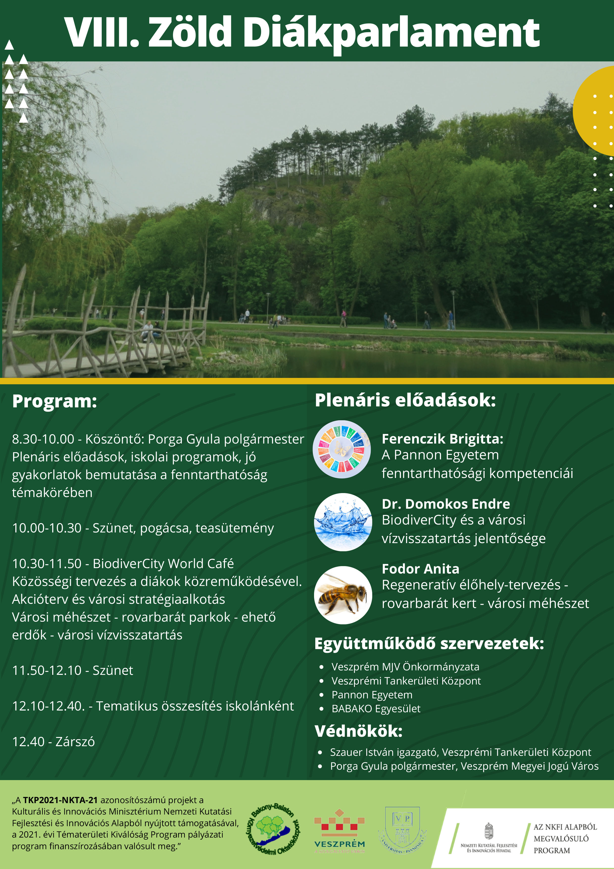 VIII. Zöld Diákparlament plakát 2